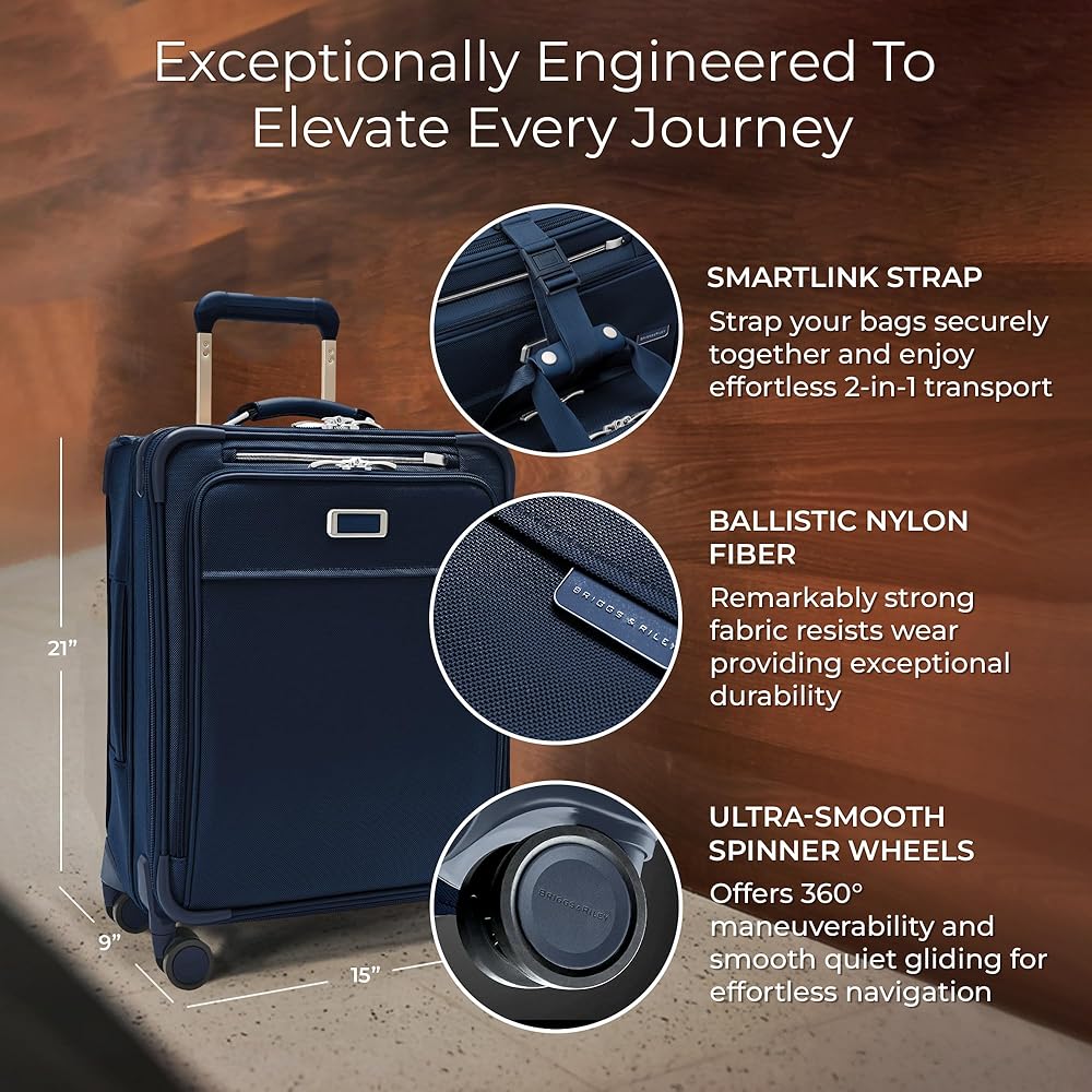 バッグ Briggs & Riley Baseline Global Carry-On Briggs & Riley Baseline Expandable 21